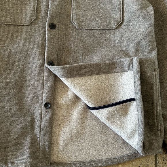 Light brown Button down Coat/Jacket - Picture 2 of 3